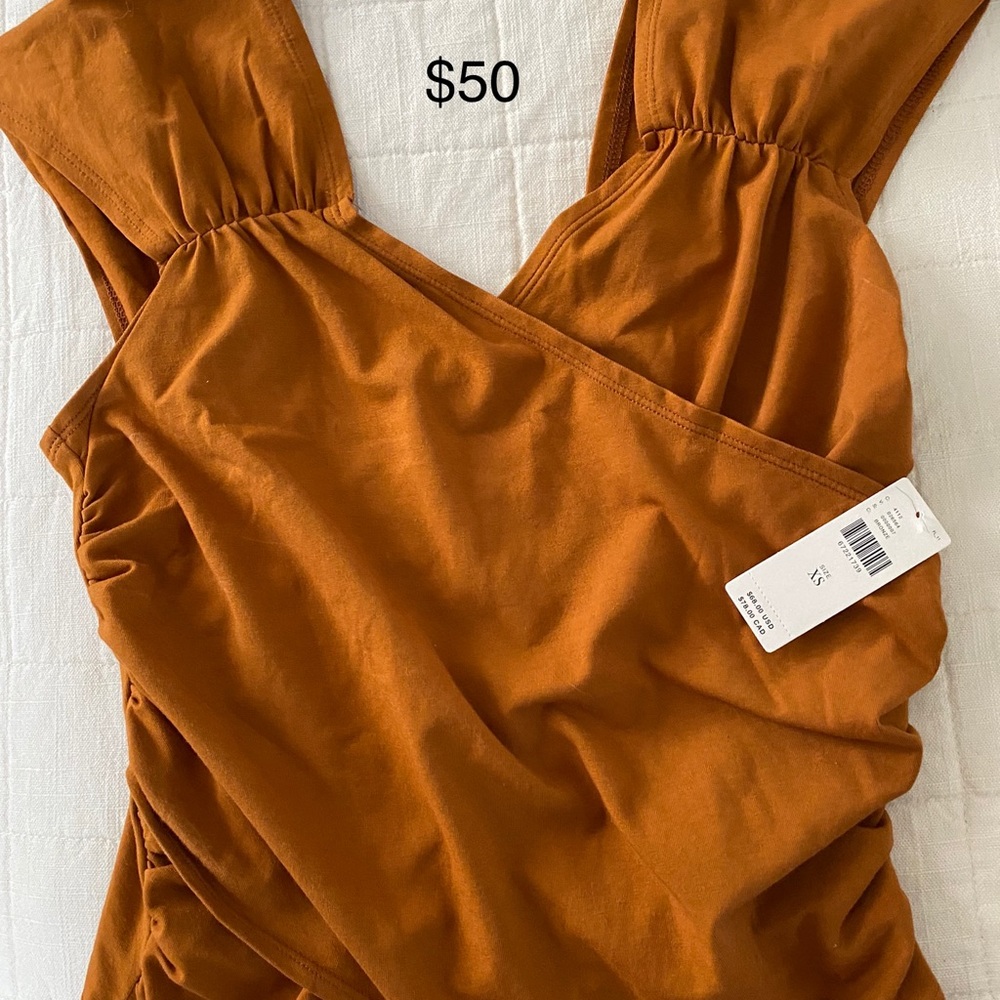 Anthropologie wrap top